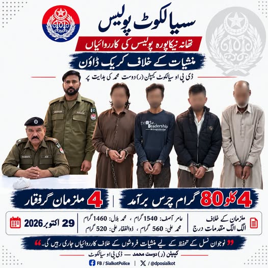سیالکوٹ: Sialkot Police (DPO Office) - Official Updates