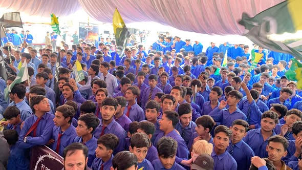 کچہری چوک میں 'کشمیر بلیک ڈے' پر یکجہتی ریلی: ڈپٹی کمشنر اویس مشتاق اور شہریوں کا مقبوضہ وادی سے اظہارِ یکجہتی
