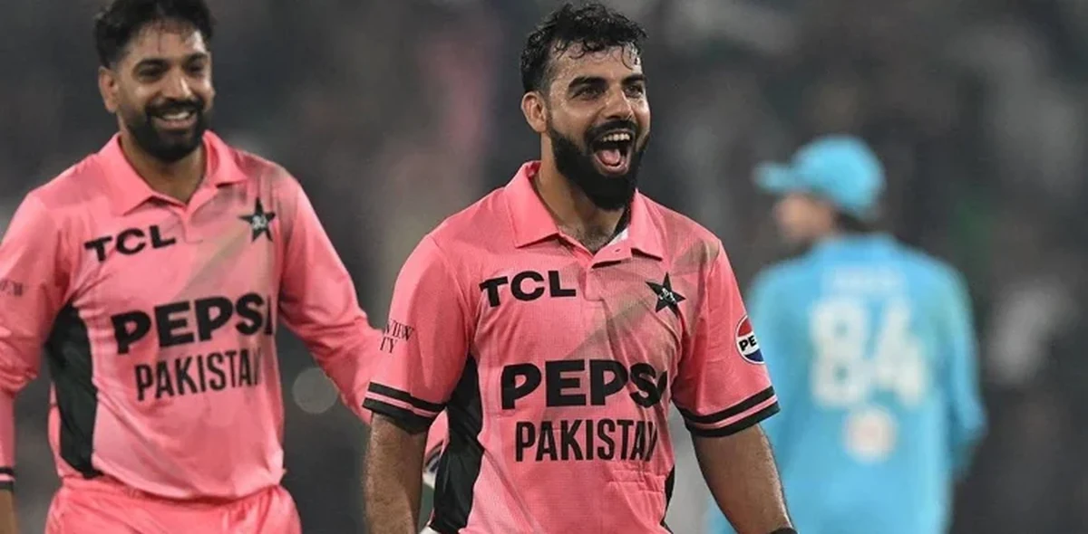 شاداب خان نے ون ڈے کرکٹ میں اہم ریکارڈ اپنے نام کرلیا