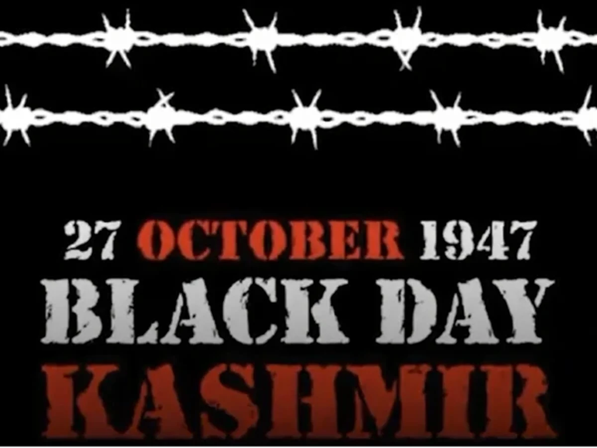Kashmiris across the world, including Pakistan, are celebrating Black Day today