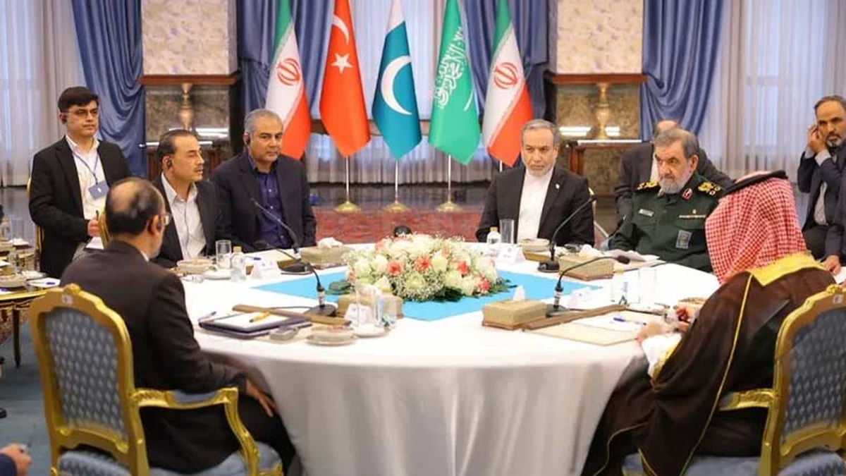پاکستان سمیت چار ممالک کا علاقائی امن کیلئے مذاکرات جاری رکھنے پر اتفاق