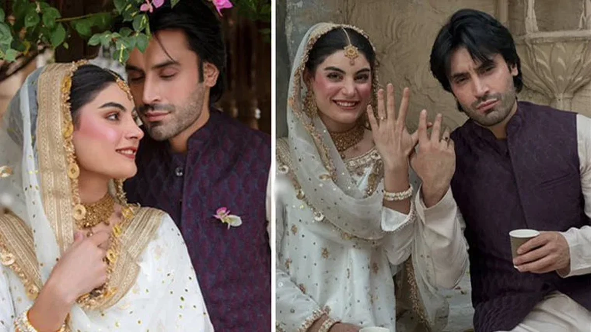 Pakistani model Isra Asha Khan married actor Zeb Khan