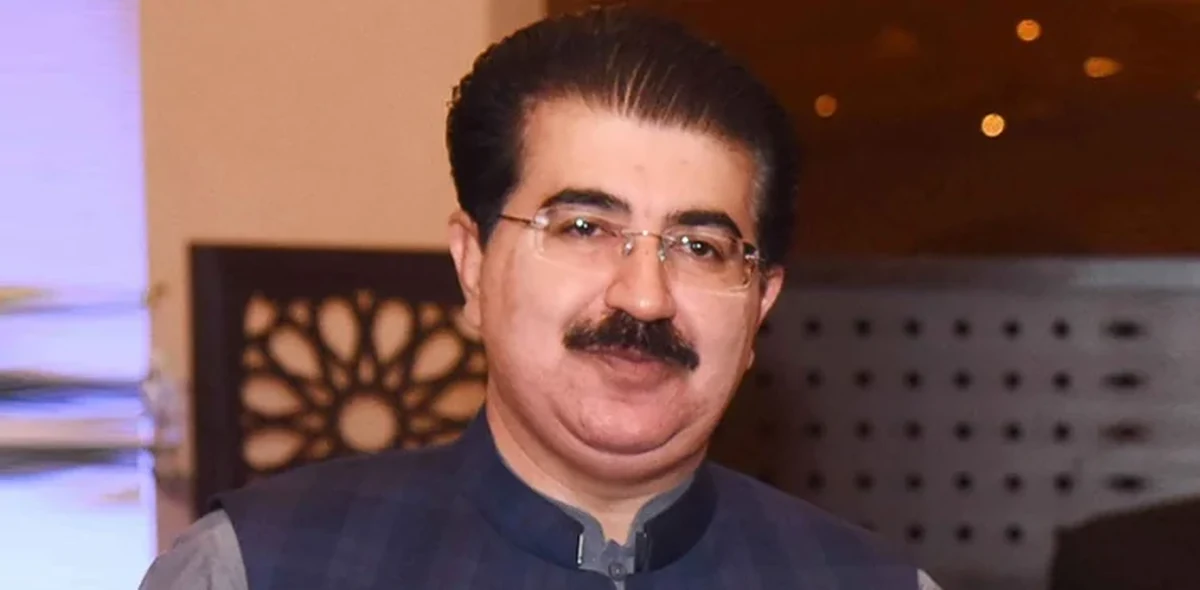 Former Chairman Senate Sadiq Sanjrani gave birth to a son after 21 years