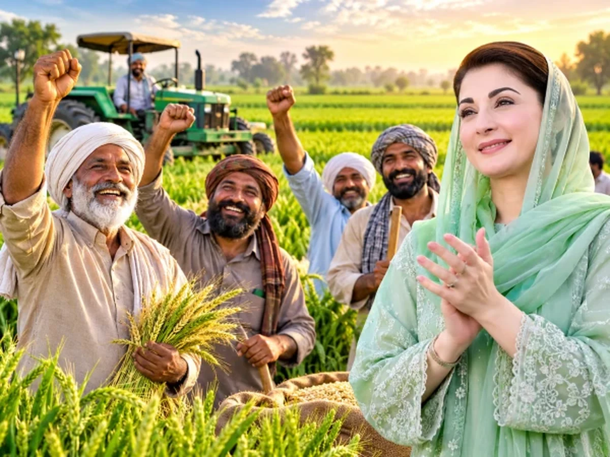 پنجاب کے کسانوں کیلیے خوشخبری، مریم نواز نے بڑا اعلان کردیا